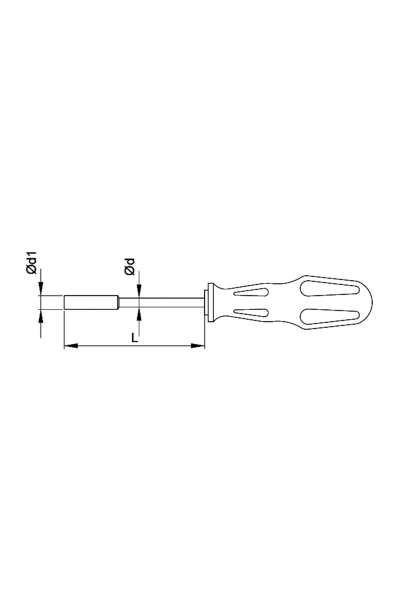 Ceta Form 1314M 14x125mm Torex Lokma Uçlu Tornavida - Thumbnail