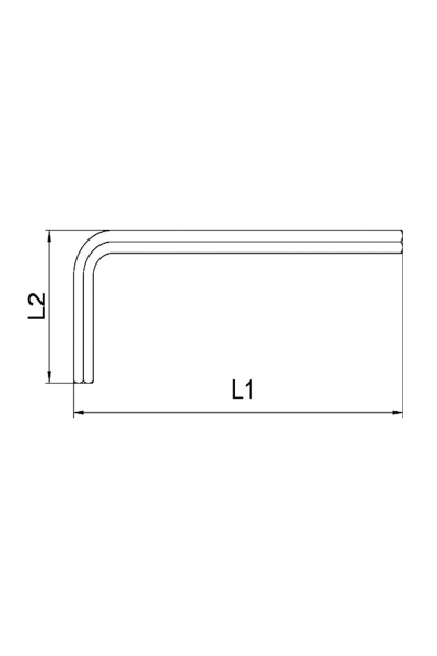 Ceta Form 803 3mm Uzun Tip L Allen Anahtar - Thumbnail