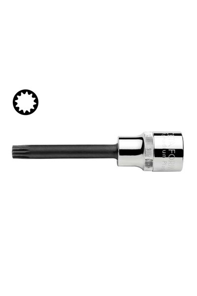 Cetaform - Ceta Form C28S-X08L 1/2 inç M08x100mm XZN Uçlu Uzun Tip Lokma Ceta Form C28S-X08L 1/2 inç M08x100mm XZN Uçlu Uzun Tip Lokma - Thumbnail