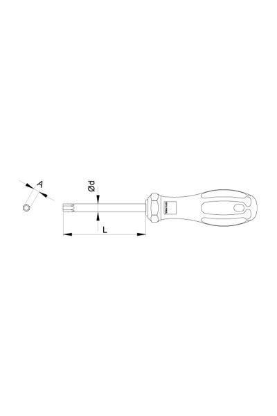 Cetaform - Ceta Form F18-030-115 T30 x 115mm C-Plus Torx Uçlu Tornavida Ceta Form F18-030-115 T30 x 115mm C-Plus Torx Uçlu Tornavida - Thumbnail