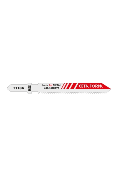 Cetaform - Ceta Form J40J-MB075 Normal Kesim 5li Metal Dekupaj Testere Bıçağı Cetaform - Ceta Form J40J-MB075 Normal Kesim 5li Metal Dekupaj Testere Bıçağı
