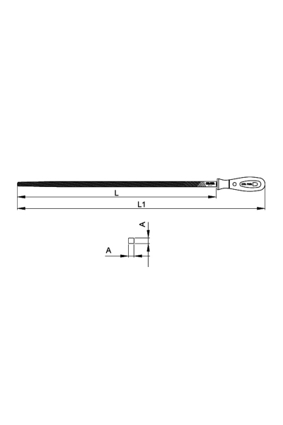 Cetaform - Ceta Form J58-108H 8 inç-200mm Kalın Dişli Ergonomik Saplı Kare Eğe Ceta Form J58-108H 8 inç-200mm Kalın Dişli Ergonomik Saplı Kare Eğe - Thumbnail