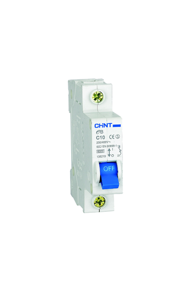 Chint - Chint 186431 eB Serisi 1 Kutup 4,5kA B Tipi 20A Otomatik Sigorta