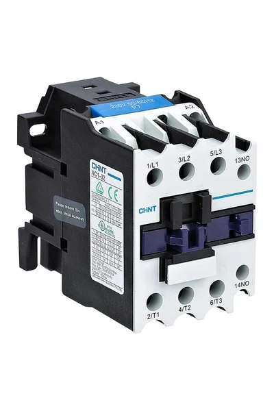 Chint - Chint 220796 NC1-0901 220V AC Bobinli 4kW 9A 3P Yardımcı Kontaklı Kontaktör