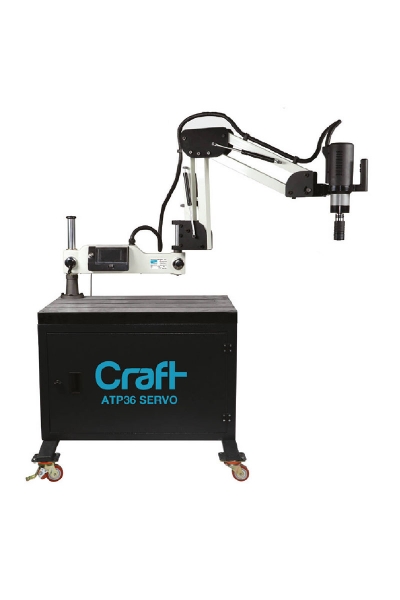 Craft ATP36 SERVO 220V 1200W 1200mm M5-M36 Kollu Kılavuz Çekme Makinesi Craft ATP36 SERVO 220V 1200W 1200mm M5-M36 Kollu Kılavuz Çekme Makinesi
