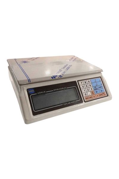 Stoks - Densi PC-15AC 15kg Sayıcı Terazi Stoks - Densi PC-15AC 15kg Sayıcı Terazi