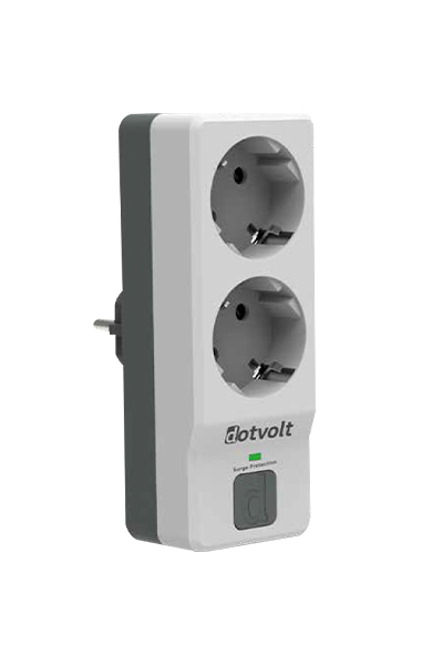 Dotvolt - Dotvolt 8683581070338 Surge Hunter 1050 Joule İkili Akım Korumalı Priz Dotvolt - Dotvolt 8683581070338 Surge Hunter 1050 Joule İkili Akım Korumalı Priz