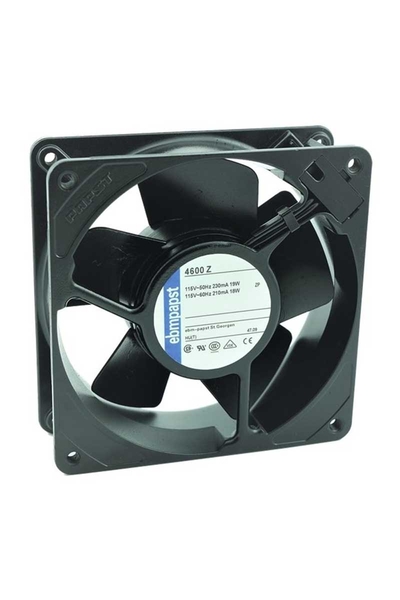 Stoks - EBM Papst 4600Z 119x119x38 115VAC Fan Stoks - EBM Papst 4600Z 119x119x38 115VAC Fan