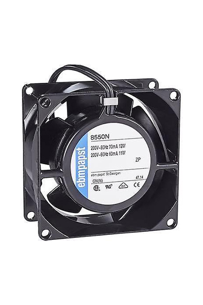 Stoks - Ebmpapst 8550N 230V AC Metal Rulmanlı Aksiyel Fan Stoks - Ebmpapst 8550N 230V AC Metal Rulmanlı Aksiyel Fan