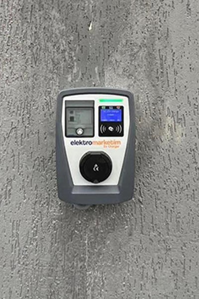 Elektromarketim EMEV 22kW 3 Faz 32A Tip 2 Soketli Elektrikli Araç Şarj İstasyonu - Thumbnail