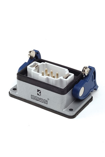 Stoks - Emas Metal EBM06FM42 16A 6 Kontaklı Makine Fişi Stoks - Emas Metal EBM06FM42 16A 6 Kontaklı Makine Fişi