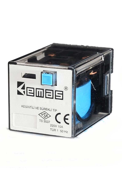 Emas - Emas RE1P08AC220 8 Pinli Röle Emas - Emas RE1P08AC220 8 Pinli Röle
