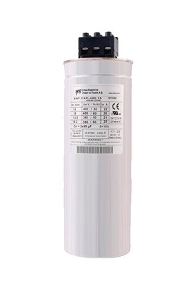 Entes - Entes ENT.CXD-400-30 30kVAr 400V Üç Fazlı Kondansatör Entes - Entes ENT.CXD-400-30 30kVAr 400V Üç Fazlı Kondansatör