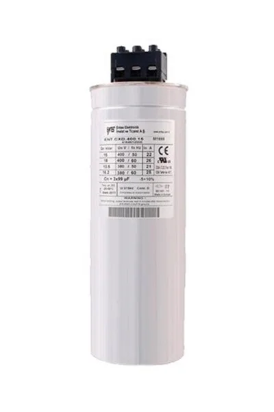 Entes - Entes ENT.CXD-450-30 30kVAr 450V Üç Fazlı Kondansatör Entes - Entes ENT.CXD-450-30 30kVAr 450V Üç Fazlı Kondansatör