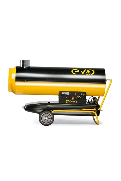 EvoTech EVO DC55 64kW 55.000 kcal/h Bacalı Mazotlu Isıtıcı - Thumbnail