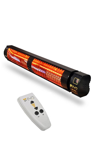 Evotech EVO RS3000 3kW Kumandalı Infrared Elektrikli Isıtıcı - Thumbnail