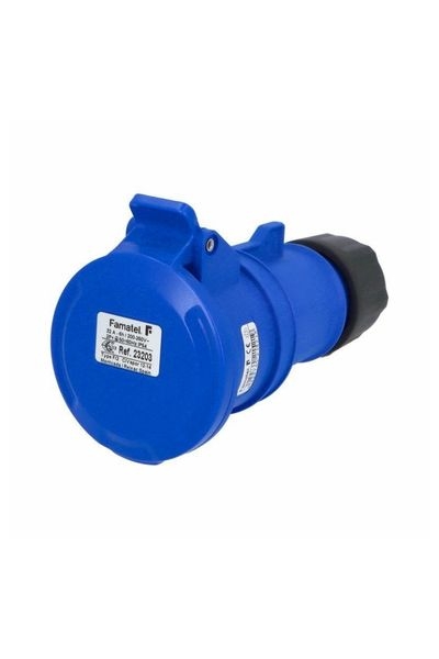 Famatel - Famatel 23203 3x32A 230V IP54 SpeedPRO Seyyar Priz