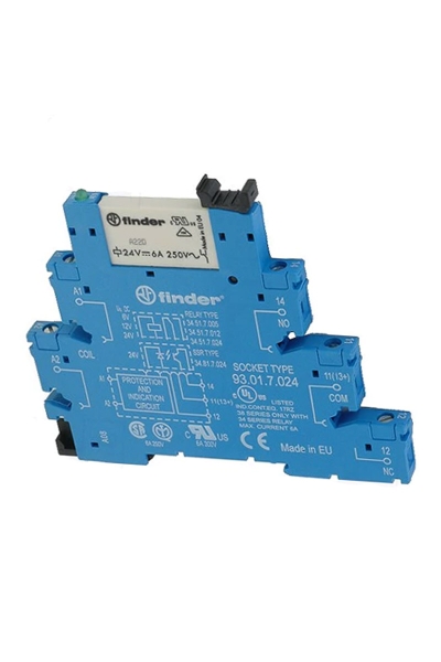 Finder - Finder 38.51.0.125.0060 6A 110 125V AC DC Elektromekanik Röle Finder - Finder 38.51.0.125.0060 6A 110 125V AC DC Elektromekanik Röle