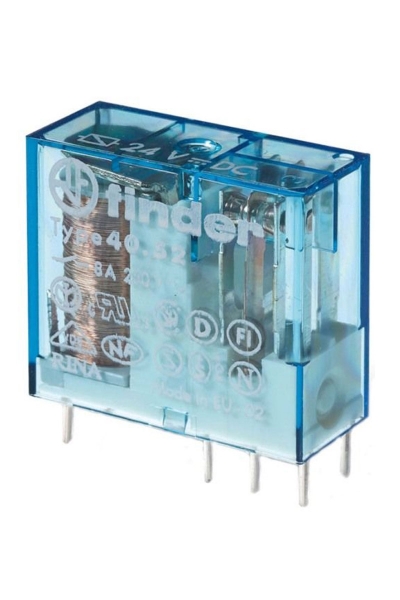 Finder - Finder 40.52.8.110.0000 2CO 8A Minyatür Pcb Röle Finder - Finder 40.52.8.110.0000 2CO 8A Minyatür Pcb Röle