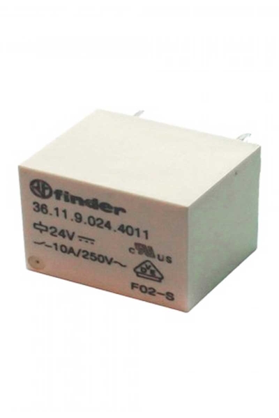 Finder - Finder F.36.11.9.024.4011 24V DC Bobinli Küp Tipi Minyatür Röle Finder F.36.11.9.024.4011 24V DC Bobinli Küp Tipi Minyatür Röle - Thumbnail