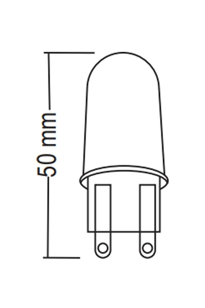 Forlife - Forlife FL-1154 5W 220V Cob G9 3200K Günışığı Kapsül Ampul Forlife FL-1154 5W 220V Cob G9 3200K Günışığı Kapsül Ampul - Thumbnail