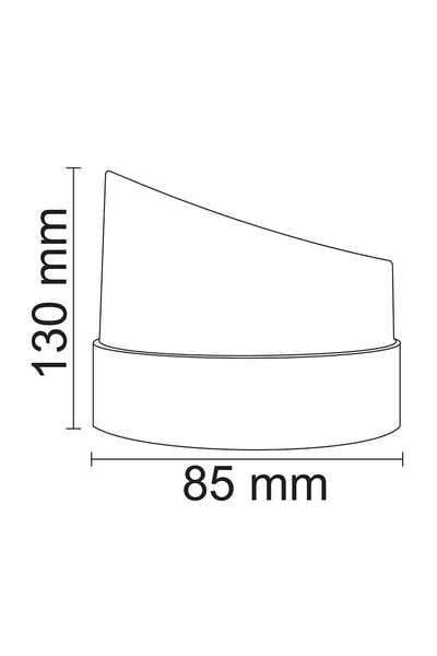 Forlife FL-1715 6W 3200K Günışığı Çuha Metal Duvar Apliği - Thumbnail