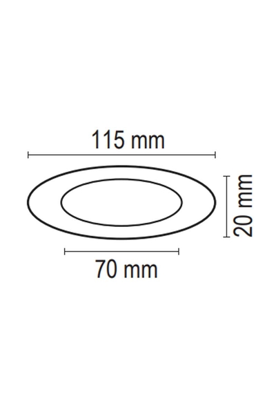 Forlife FL-1838 5W Bakü Kristal Cam Spot Armatür - Thumbnail