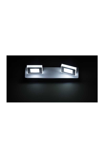 Forlife FL-1894 6W 32cm 4000K Ilık Beyaz Kare Duvar Apliği - Thumbnail