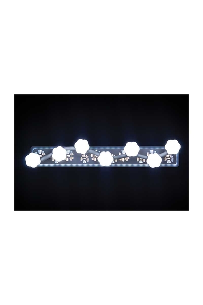 Forlife FL-1897 20W 51cm 4000K Ilık Beyaz Çiçekli Duvar Apliği - Thumbnail