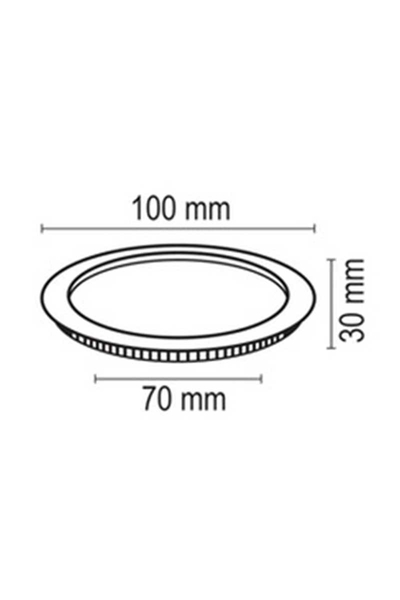 Forlife - Forlife FL-2055K 4+2W 3200K Günışığı ve Kırmızı Işıklı Çift Renkli Led Panel Forlife FL-2055K 4+2W 3200K Günışığı ve Kırmızı Işıklı Çift Renkli Led Panel - Thumbnail