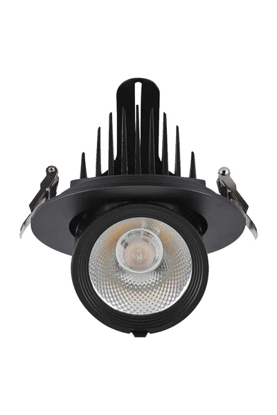 Forlife FL-2089S 6500K Beyaz 40W Siyah Kasa Salyagoz Armatür - Thumbnail