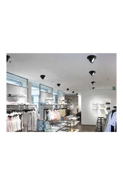 Forlife FL-2089S 6500K Beyaz 40W Siyah Kasa Salyagoz Armatür - Thumbnail