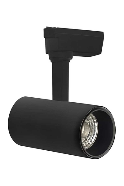 Forlife - Forlife FL-2244 S 6500K Beyaz 12W Siyah Kasa Ray Spot Armatür