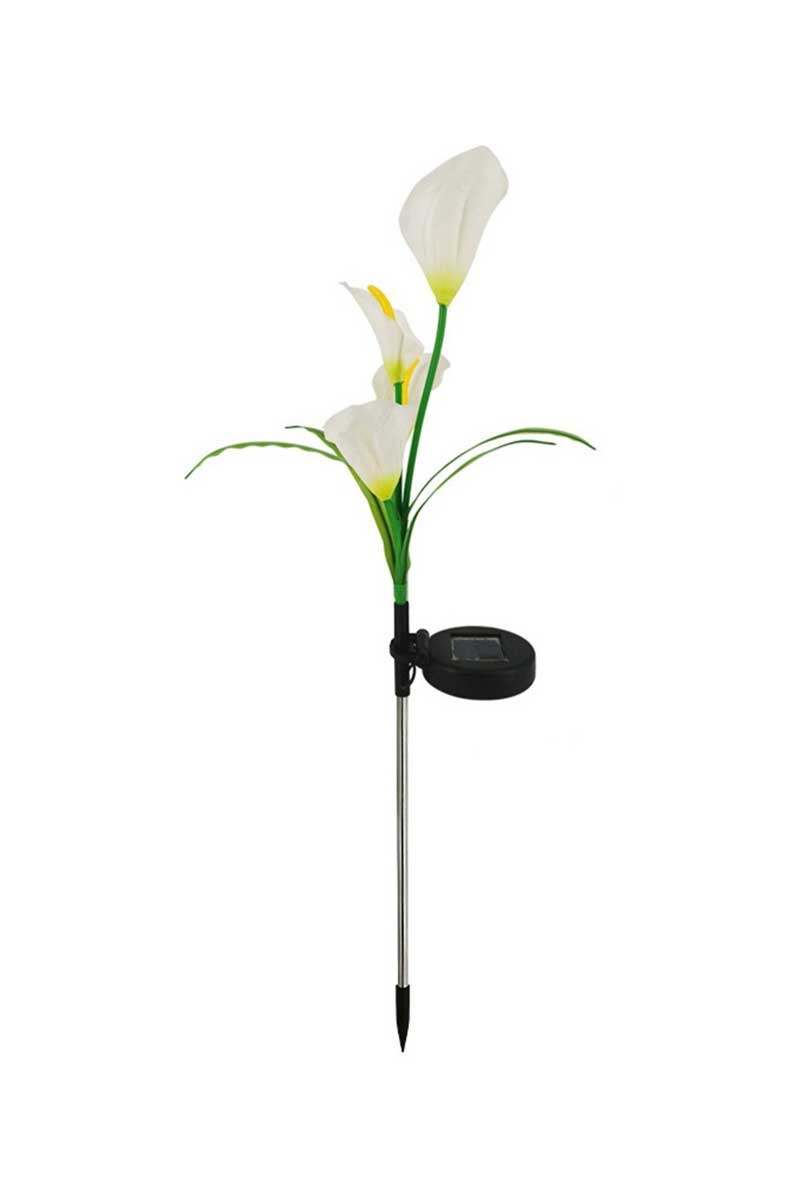 Forlife FL-3204 Rgb 4W Beyaz Leylak Solar Kazıklı Çiçek Çim Armatürü