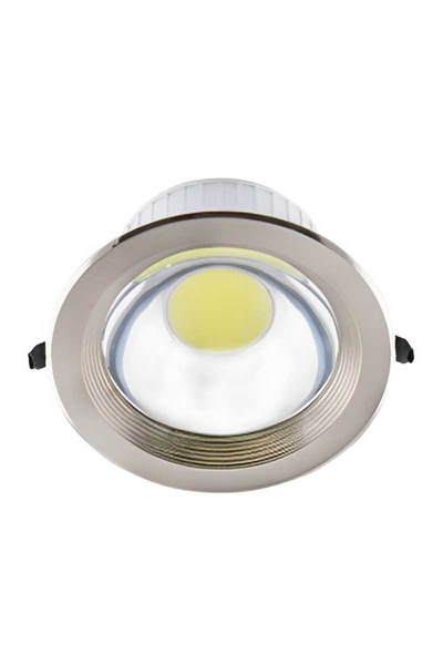 Global - Global K2 KDL243S 4 inç 3000K Günışığı 10W Saten Kasa Cob Ledli Downlight Spot Armatür Global K2 KDL243S 4 inç 3000K Günışığı 10W Saten Kasa Cob Ledli Downlight Spot Armatür - Thumbnail