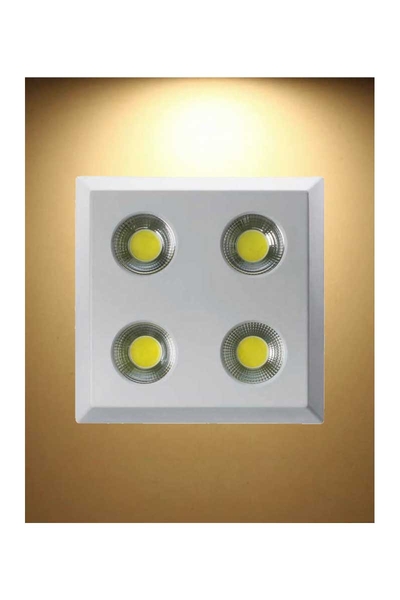 Global - Global K2 KDL290 3000K Günışığı 32W Beyaz Kasa Sıva Üstü Cob Led Spot Armatür Global K2 KDL290 3000K Günışığı 32W Beyaz Kasa Sıva Üstü Cob Led Spot Armatür - Thumbnail