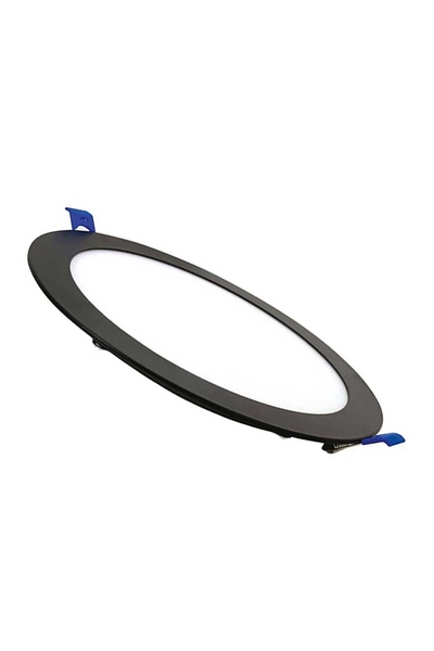 Global - Global K2 KDL400B 3000K Günışığı 6W Siyah Kasa Slim Led Panel