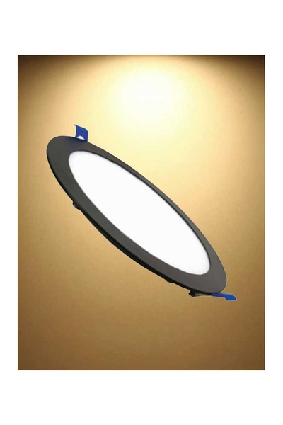 Global K2 KDL400B 3000K Günışığı 6W Siyah Kasa Slim Led Panel - Thumbnail