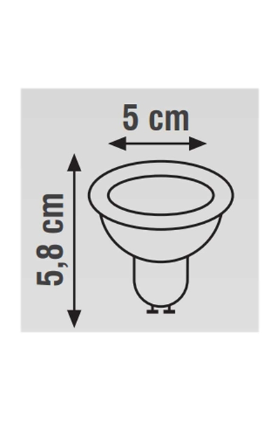 Global - Global K2 KES049R 7W GU10 Kırmızı Lensli Led Spot Ampul Global K2 KES049R 7W GU10 Kırmızı Lensli Led Spot Ampul - Thumbnail