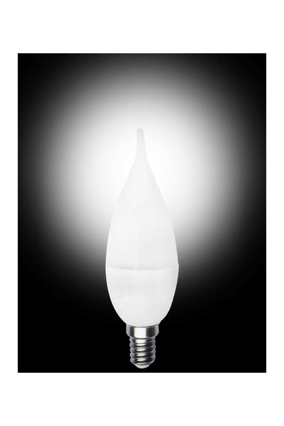 Global K2 KES206 5W E14 6500K Beyaz Led Kıvrık Buji Ampul - Thumbnail