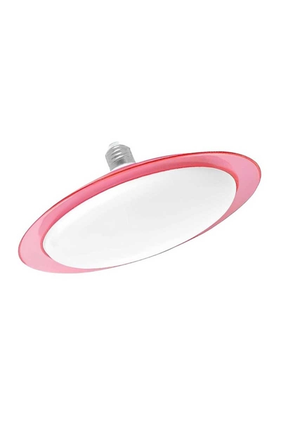 Global - Global K2 KES413 50W E27 6500K Beyaz Kırmızı Çerçeveli Led Ufo Ampul Global - Global K2 KES413 50W E27 6500K Beyaz Kırmızı Çerçeveli Led Ufo Ampul