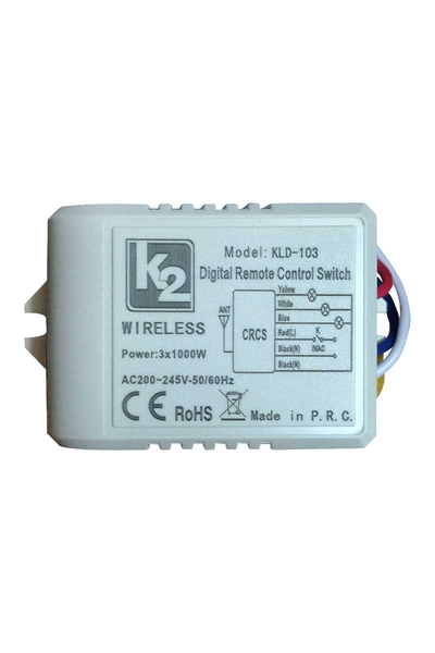 Global - Global K2 KLD103 3x1000W Avize Kumandası Global K2 KLD103 3x1000W Avize Kumandası - Thumbnail