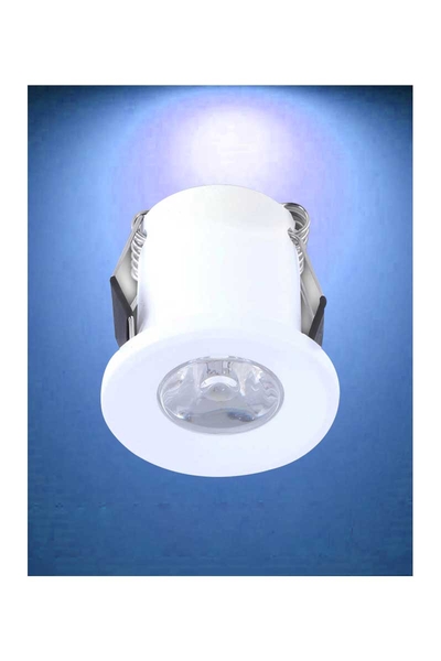 Global - Global K2 KLS518 1W Mavi Yıldız Ledli Spot Armatür Global K2 KLS518 1W Mavi Yıldız Ledli Spot Armatür - Thumbnail