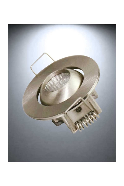 Global - Global K2 KLS519 6500K Beyaz 3W Saten Kasa Yıldız Ledli Spot Armatür Global K2 KLS519 6500K Beyaz 3W Saten Kasa Yıldız Ledli Spot Armatür - Thumbnail