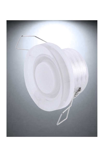 Global - Global K2 KLS524 6500K Beyaz 3W Beyaz Kasa Yıldız Ledli Spot Armatür Global K2 KLS524 6500K Beyaz 3W Beyaz Kasa Yıldız Ledli Spot Armatür - Thumbnail