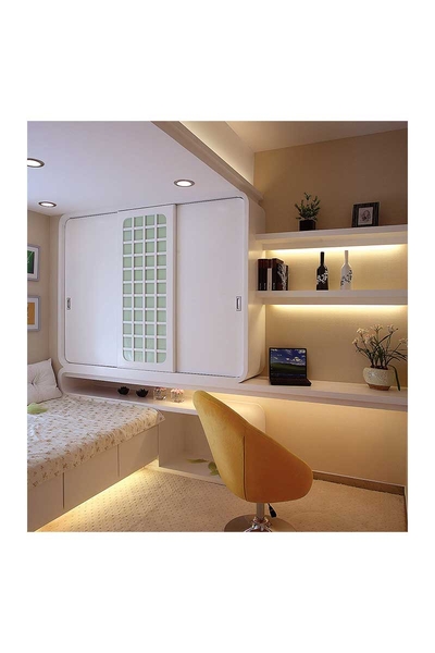 Global - Global K2 KCL004 3528 Günışığı Tek Çipli 60 Ledli Silikonsuz İç Mekan Şerit Led Global K2 KCL004 3528 Günışığı Tek Çipli 60 Ledli Silikonsuz İç Mekan Şerit Led - Thumbnail