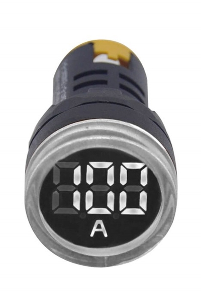 Gwest - Gwest 22 AS-B 100A Beyaz AD-116 Serisi Ampermetre