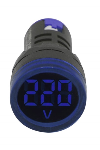 Gwest 22 VS-M 24-450V Mavi AD-116 Serisi Voltmetre - Thumbnail
