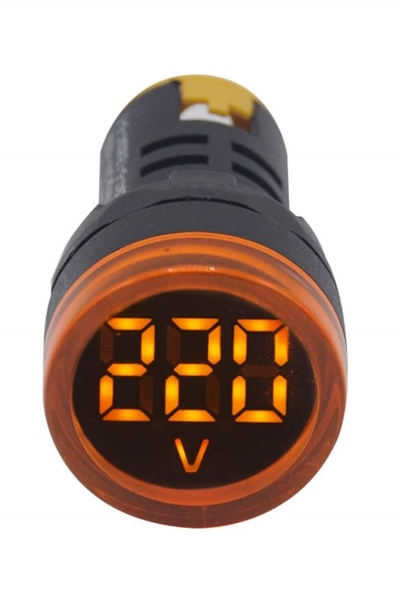 Gwest - Gwest 22 VS-S 24-450V Sarı AD-116 Serisi Voltmetre