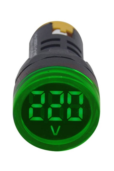 Gwest - Gwest 22 VS-Y 24-450V Yeşil AD-116 Serisi Voltmetre